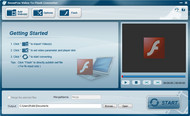 SnowFox Video to Flash Converter screenshot